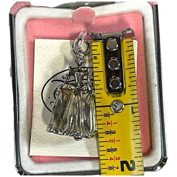 Disney Princess Sterling Aurora Princess Silver Pendant Limited Edition Charm - Picture 5 of 5